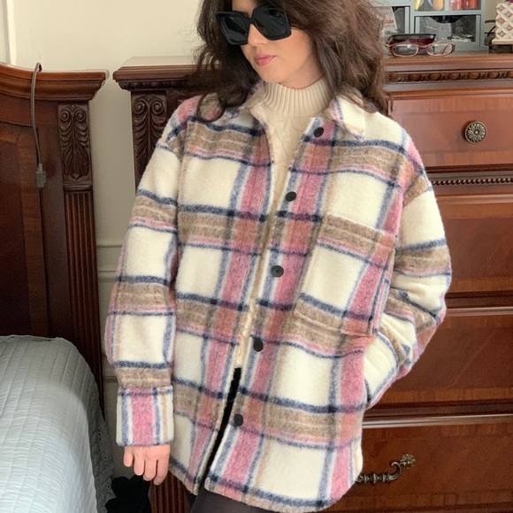 Zara plaid overshirt/shacket - Picture 11 of 11